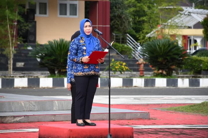 Pj Bupati Pulang Pisau Hj Nunu Andriani.