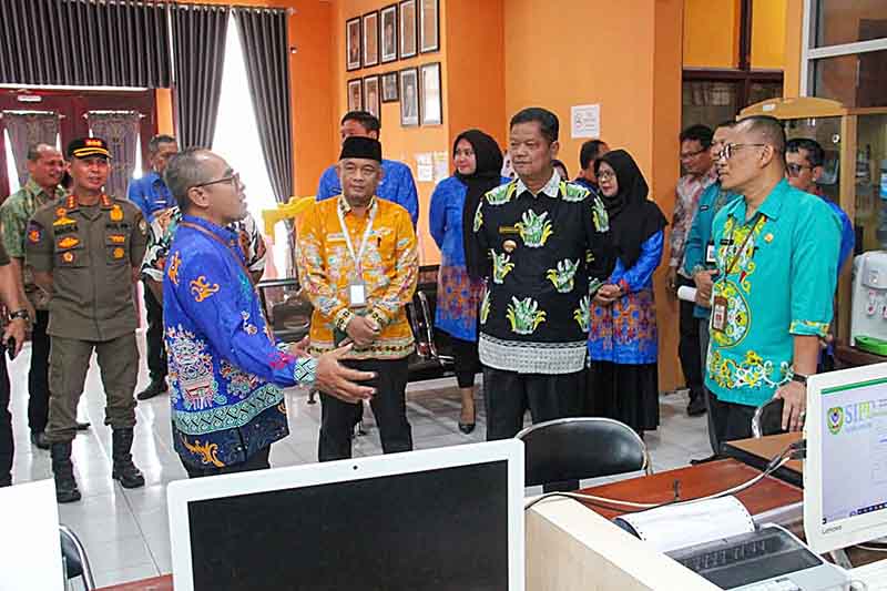Pj Bupati Sidak SOPD