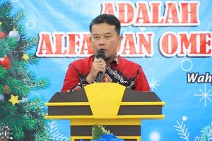Pj Bupati Hadiri Perayaan Natalan Gereja Pantekosta 