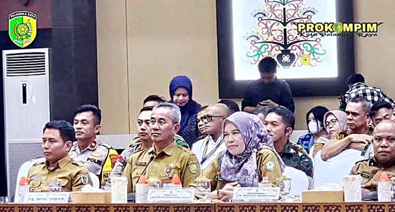 Pj Walikota Hadiri Rakor Persiapan Cetak Sawah 