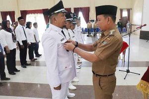Pj. Bupati Lantik Calon PAW Kades Terpilih dan Pj. Kades 