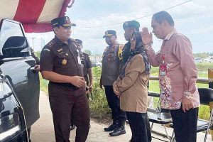 Asisten I Setda Kabupaten Kapuas Sambut Kejati Kalteng 