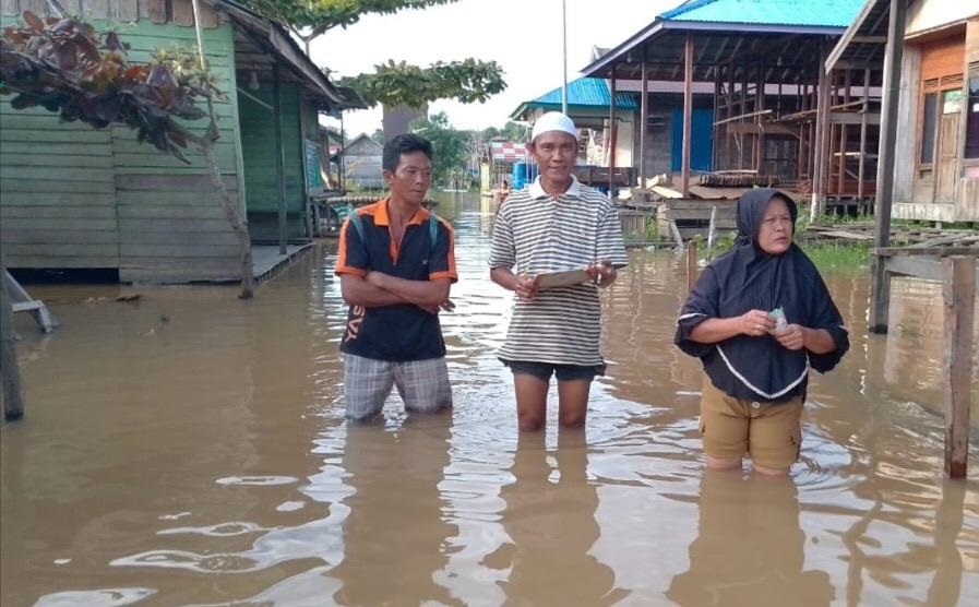 Banjir Masih “Menghantui” Wilayah Kapuas