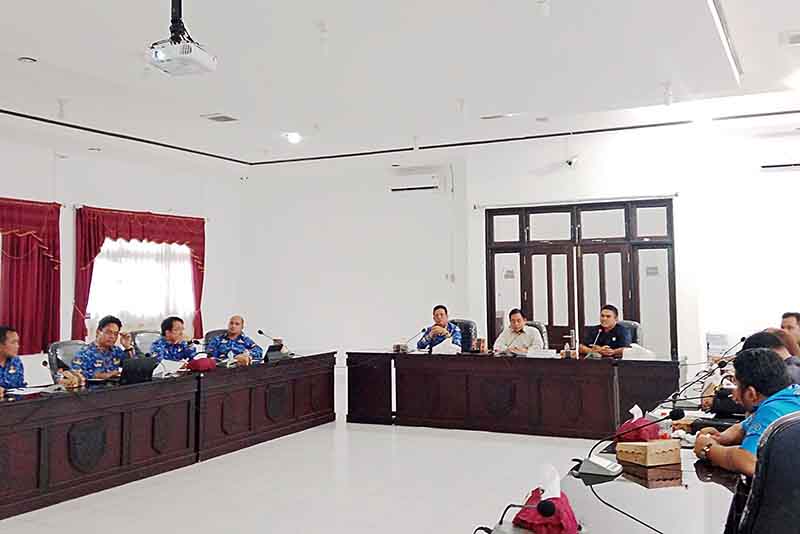Dinas PU RDP Bersama Komisi II DPRD