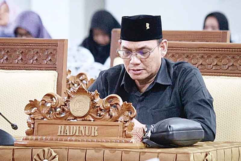 Ketua komisi B DPRD Seruyan Hadinur.