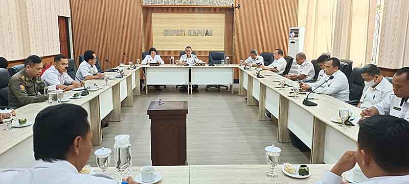 Pemda Kapuas Gelar Rapat Untuk Sukseskan HPSN Tahun 2025
