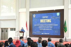 Penjabat Bupati Pulpis Hadiri Entry Meeting Audit Laporan Keuangan 