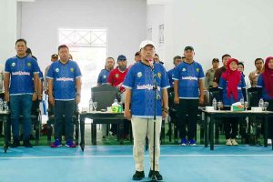 Pj Bupati Buka Turnamen Tenis Lapangan Bupati Cup ll 