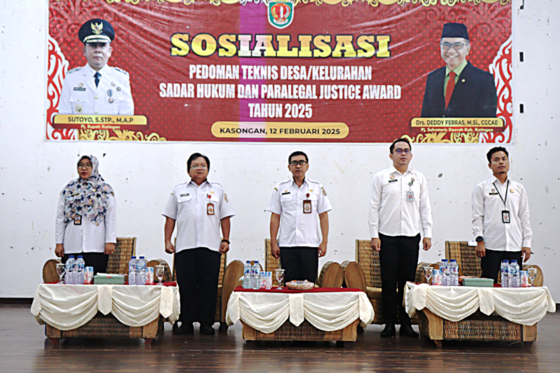 Tingkatkan Kesadaran Hukum Masyarakat