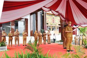 Wabup Pulpis Pimpin Apel Gabungan dan Silaturahmi Perdana 