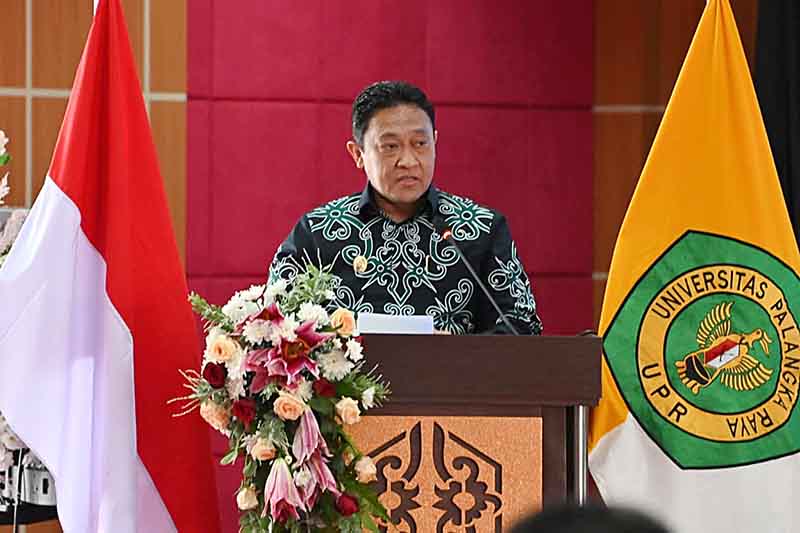 Wagub Kalteng, H. Edy Pratowo sampaikan sambutan