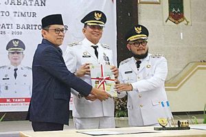 Bupati M. Yamin Apresiasi Kepemimpinan Indra Gunawan 