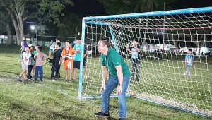 Bupati Sukamara Buka Ramadan Cup Mini Soccer Turnamen 