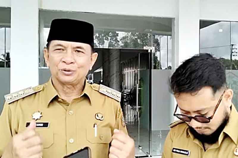Bupati dan Wabup Ngantor Hari Pertama Pastikan Kondisi Personel