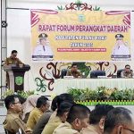 Bupati dan Wakil Bupati Pulpis Hadiri Forum Perangkat Daerah