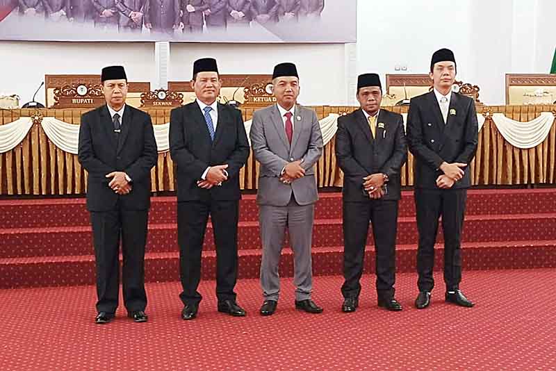 DPRD Paripurna Penyampaian Visi Misi Bupati
