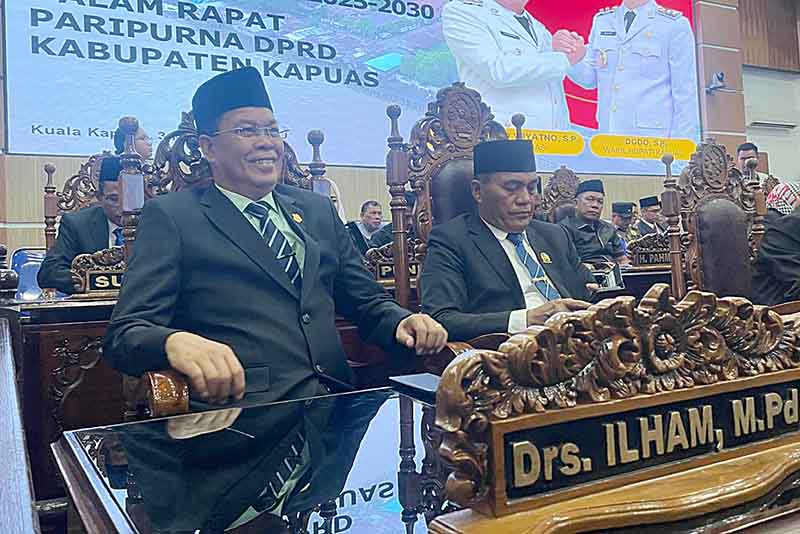 Anggota Dewan Perwakilan Rakyat Daerah (DPRD) Kabupaten Kapuas Ilham Anwar