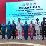 Gubernur Lantik Bupati dan Wakil Bupati Lamandau