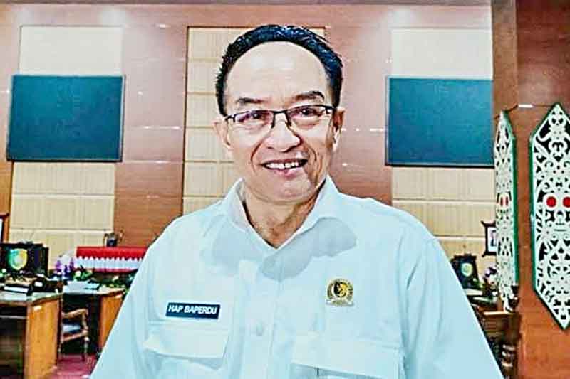 Hap Baperdu, Wakil Ketua I Komisi II DPRD Kota Palangka Raya