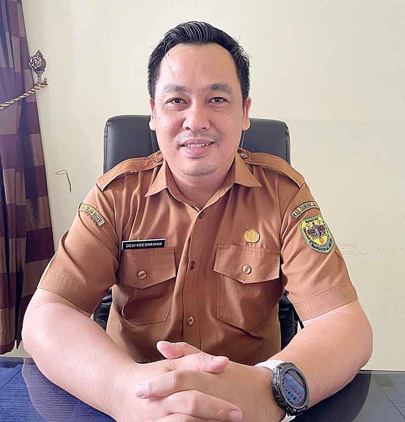 Kabid Kelembagaan, Perkembangan dan Kerjasama Desa, DPMD Gumas, Dedy Koesnawan