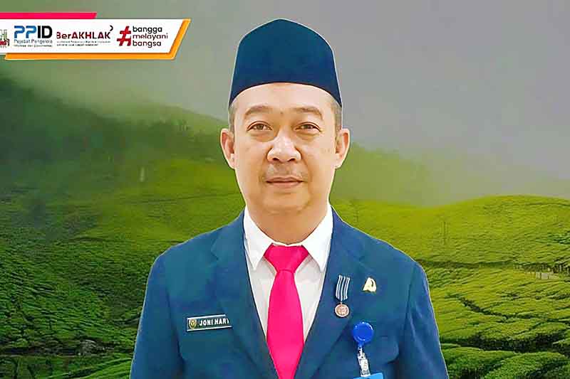Kadis Lingkungan Hidup Provinsi Kalteng, Joni Harta