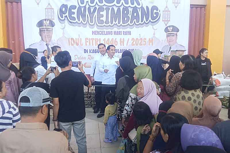 Menjelang Idul Fitri Pemkab Pulpis Gelar Pasar Penyeimbang 