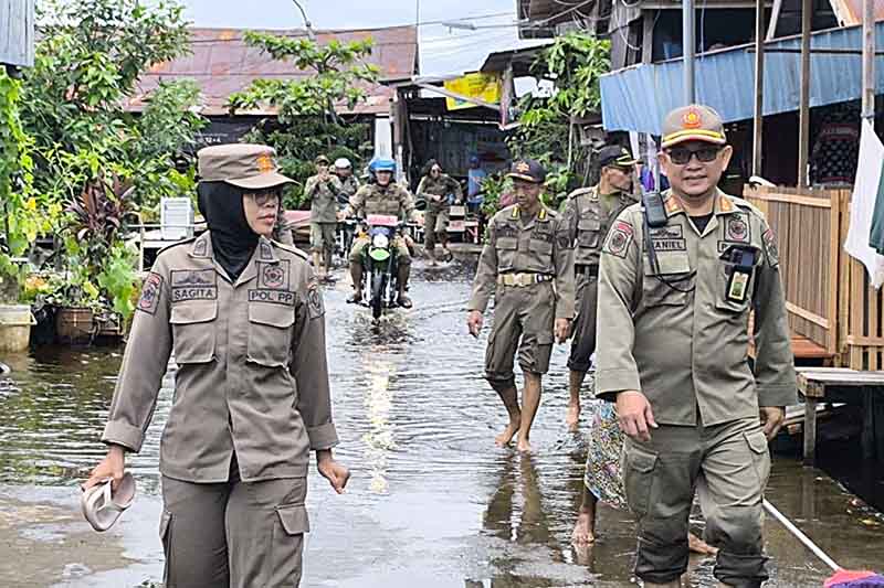 Patroli Waspadai Potensi Banjir