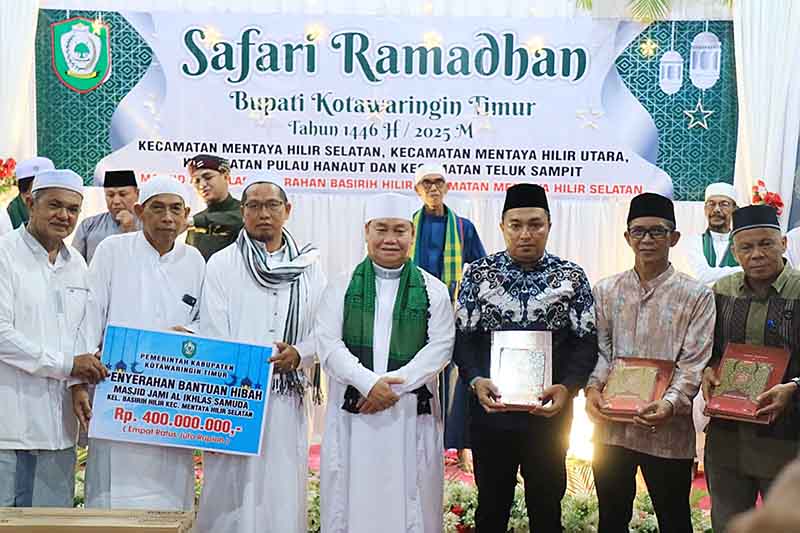 Pemkab Kotim Laksanakan Safari Ramadhan Terkahir di Wilayah Selatan