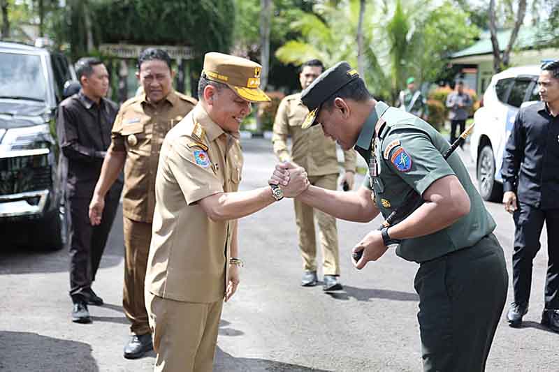 Pemprov Perkuat Kolaborasi dengan Kejati dan Korem 102Pjg