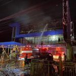 Petugas Tumbang Barang Elektronik Ludes Terbakar