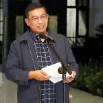 Pj Bupati Lamandau saat sambutan