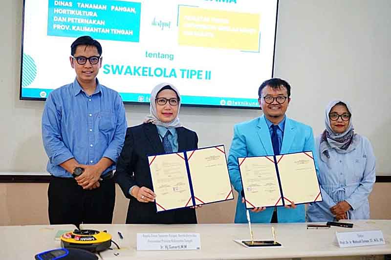 Sepakati PKS dalam Pengawasan Konstruksi Cetak Sawah