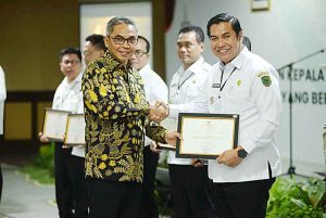 Wabup Hadiri Rakor Tata Kelola Pemerintah Daerah Bebas Korupsi 