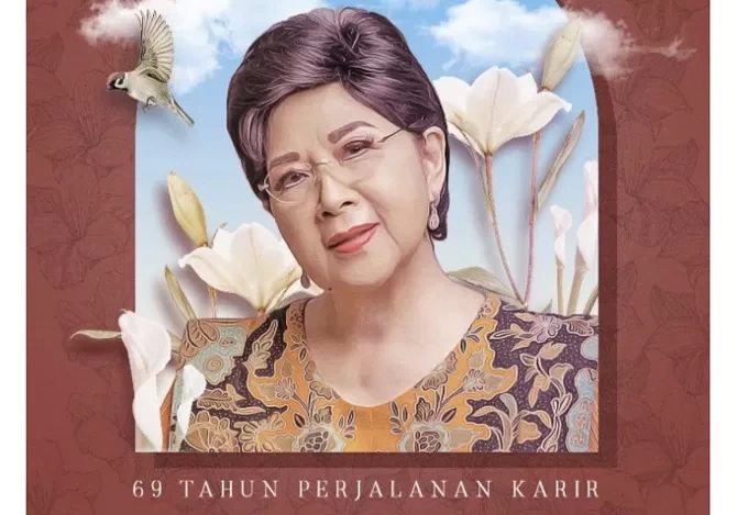 Penyanyi legendaris Titiek Puspa.