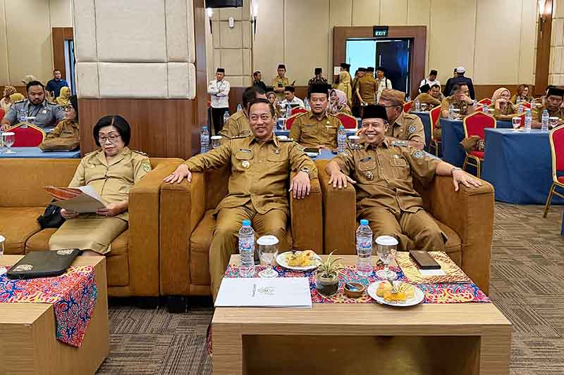 Bupati Hadiri Rakor Pemberangkatan Calon Jamaah Haji Kalteng 