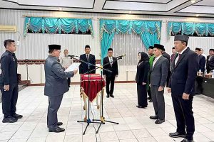 Bupati Lantik 3 Pejabat RSUD dr. Murjani Sampit
