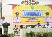 Bupati dan Wabup Pimpin Rakordalev Triwulan I TA 2025