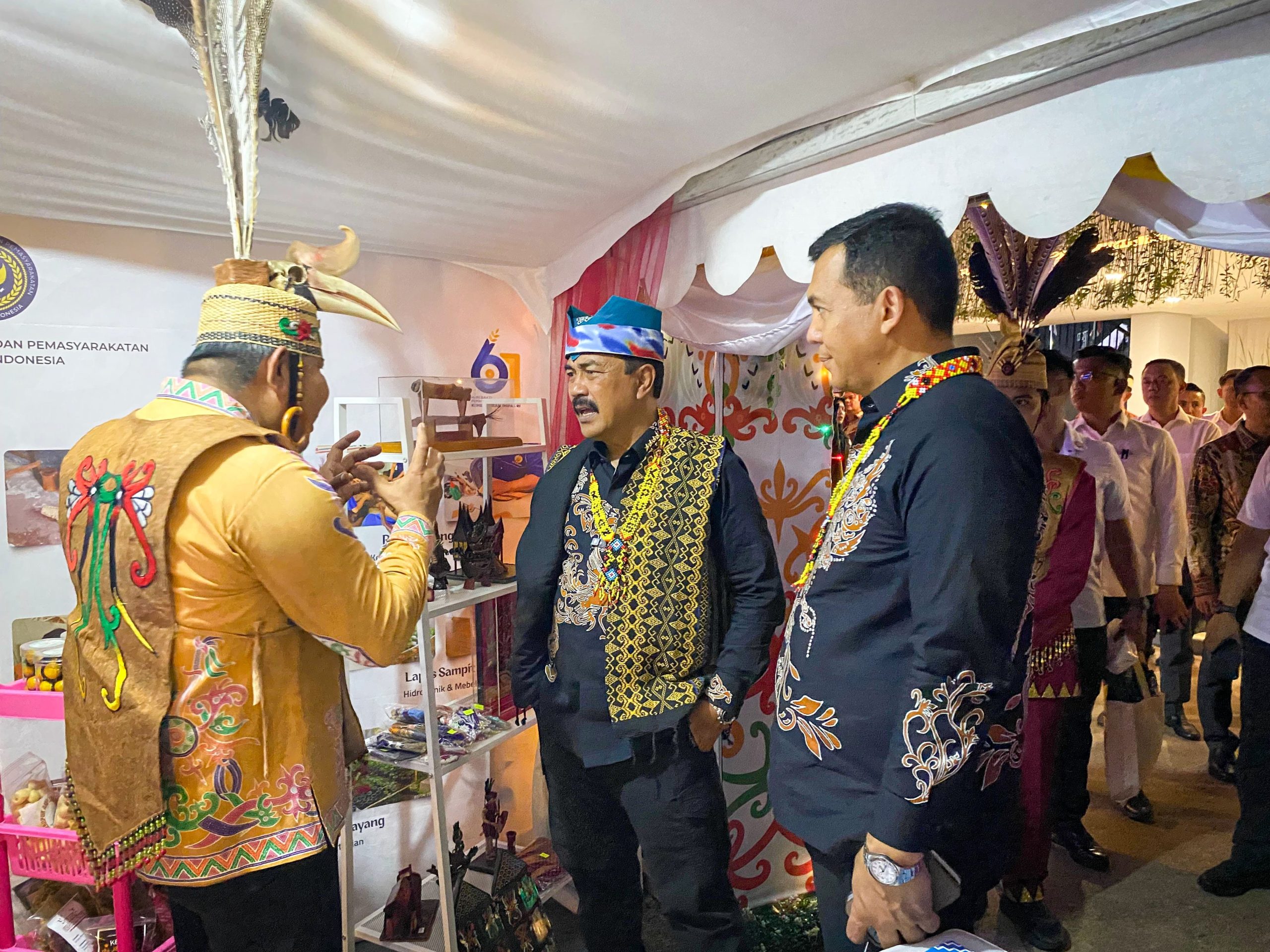 Menteri Imigrasi Apresiasi Stand Kanwil Ditjenpas Kalteng