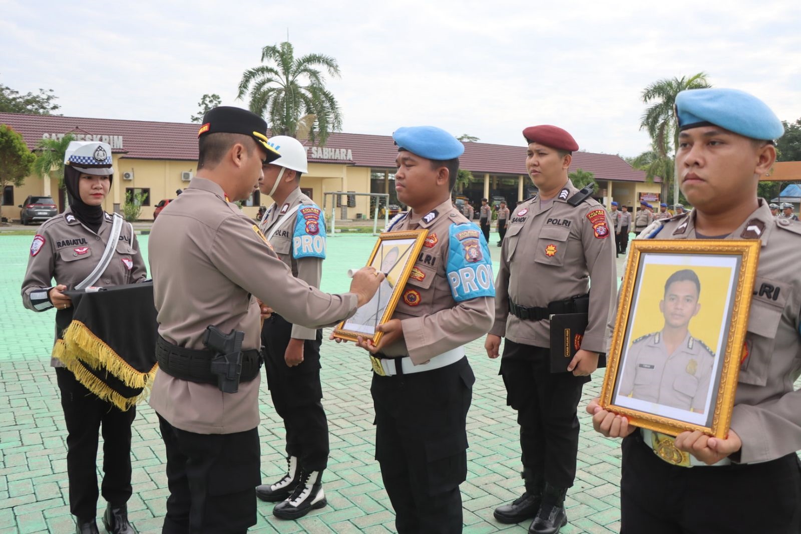 Terlibat Narkoba, Dua Anggota Polres Pulpis Dipecat