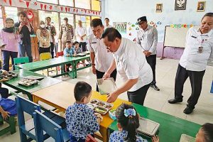 Halikinnor Tinjau Program MBG