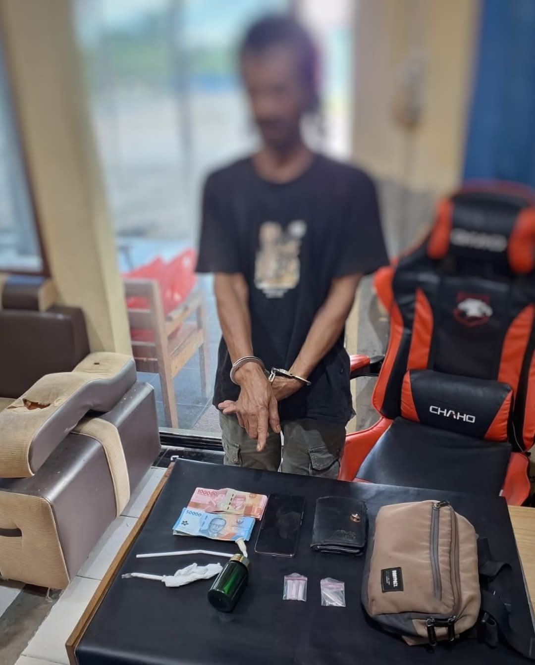 Polisi Tangkap Pengedar Sabu di Tumbang Samba
