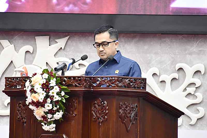Anggota DPRD Kalteng Asdy Narang