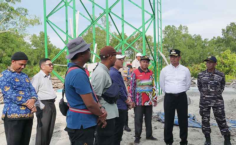 Bupati Naik Pitam Lagi Usai Tinjau Pembangunan Puskesmas Jelai