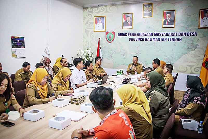 DPMD Bahas Teknis Pelantikan TP-Posyandu dan Dekranasda