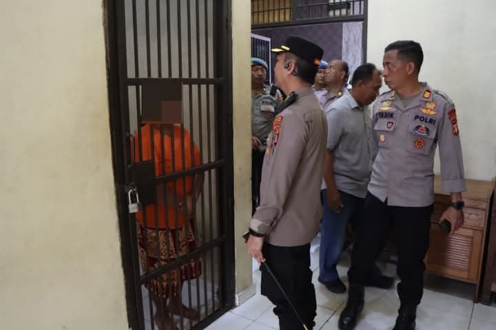 Pastikan Keamanan, Kapolres Pulpis Sidak Tahanan