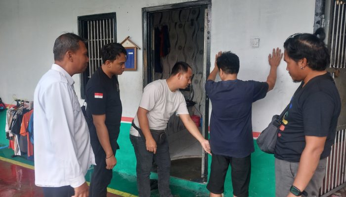 Napi Rutan Palangka Raya Simpan 24 Paket Sabu di Celana