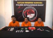 Polres Kobar Amankan Dua Wanita dan Satu Pria