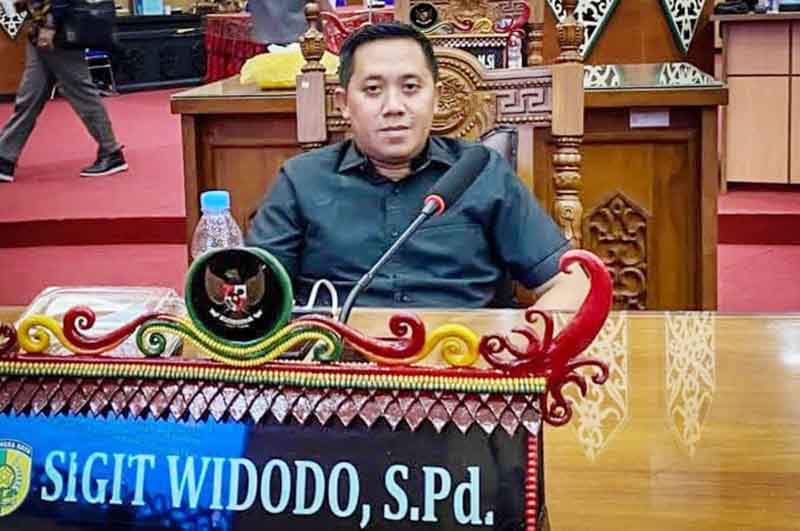 Ketua Komisi III DPRD Palangka Raya, Sigit Widodo