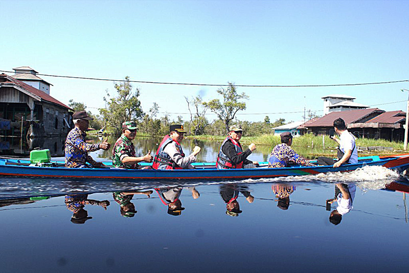 Pemkab Salurkan Bantuan Banjir di Empat Desa Kecamatan Paju Epat