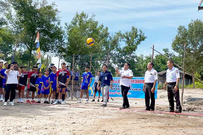 Tiga Mata Lomba Meriahkan HUT SMPN 6 Kurun